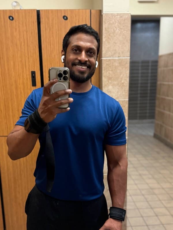 Darshit Saraiya, 2025 — Best shape of my life